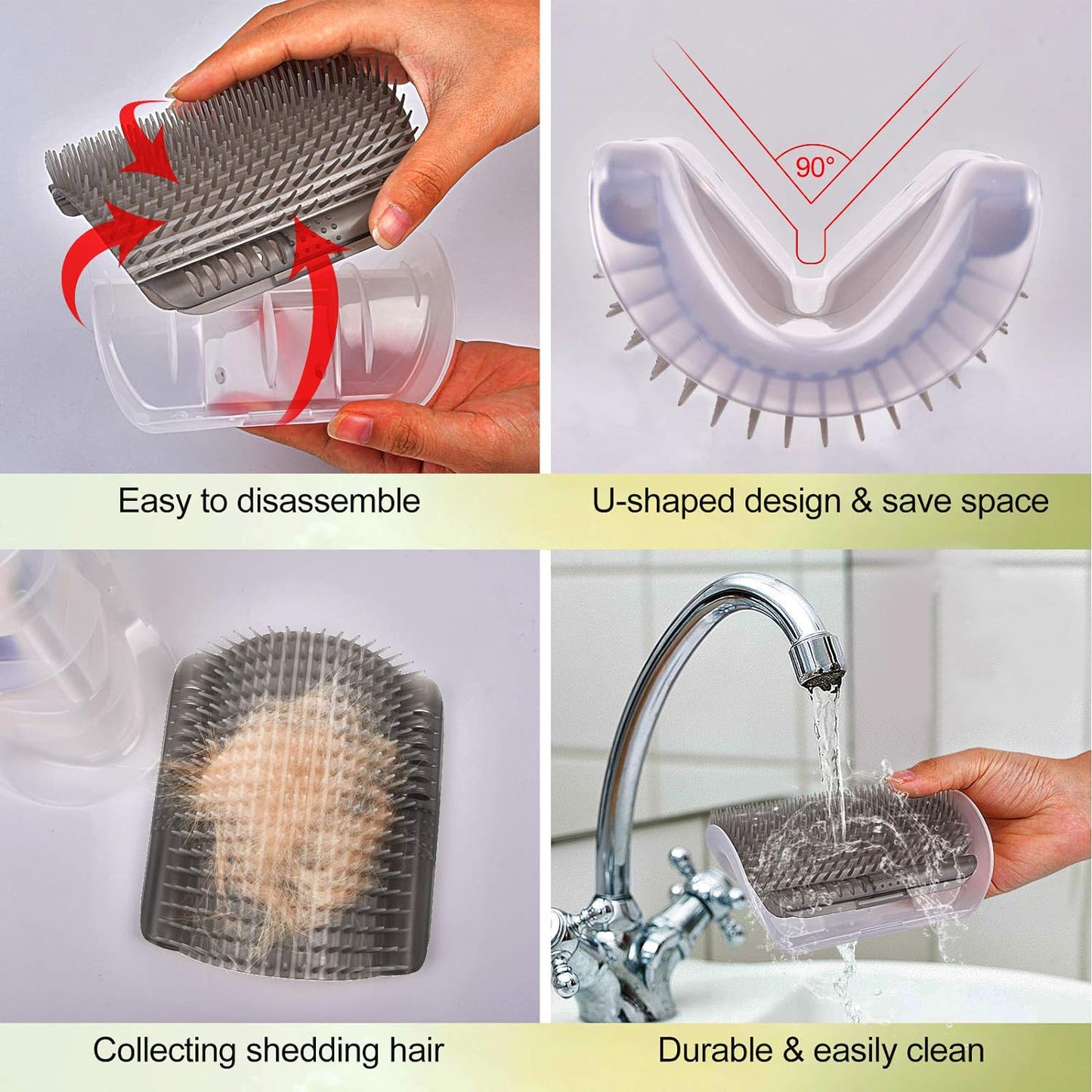 Interactive Self-Grooming Arch & Wellness Corner Massager