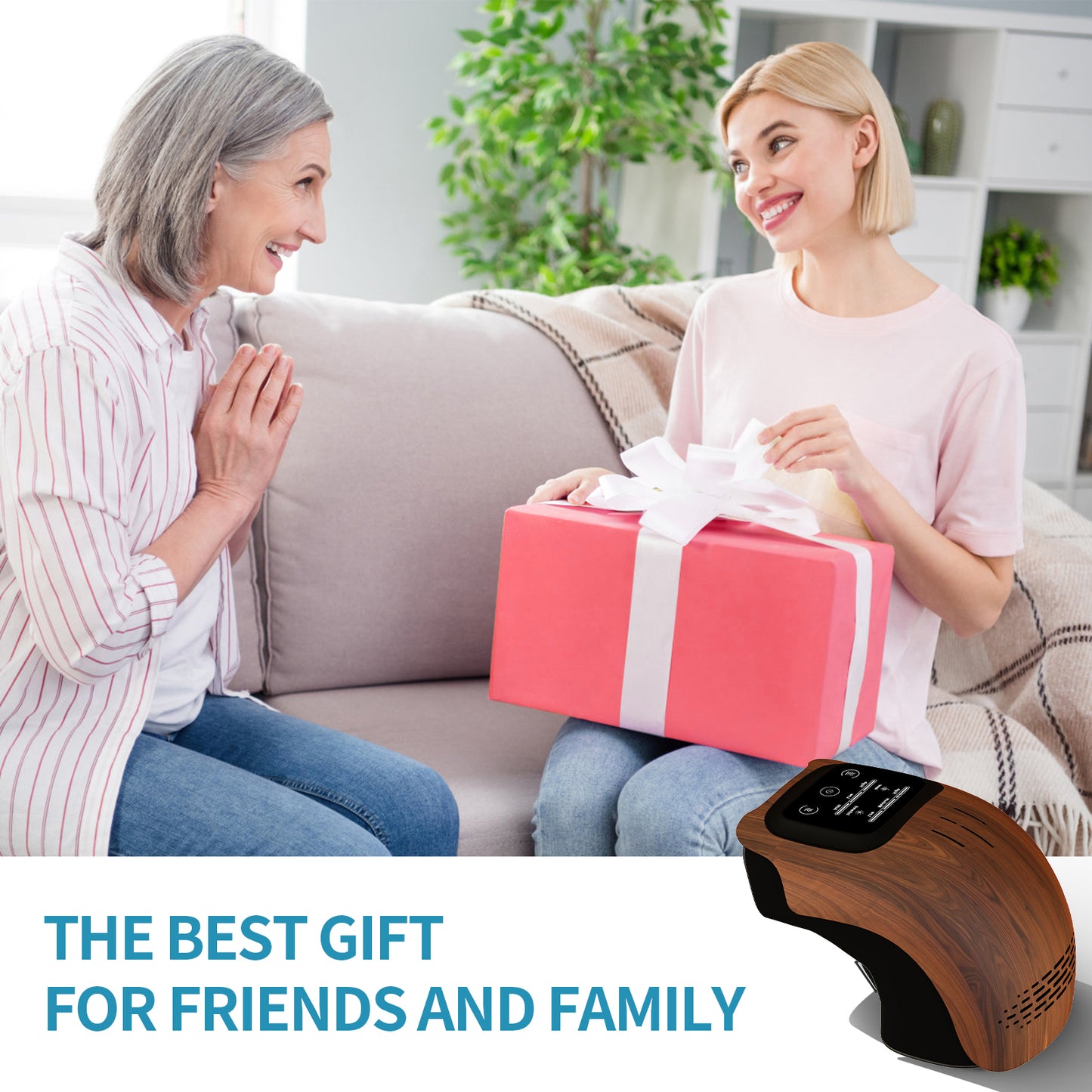 Lumina Knee Infrared-Laser Vibration Massager